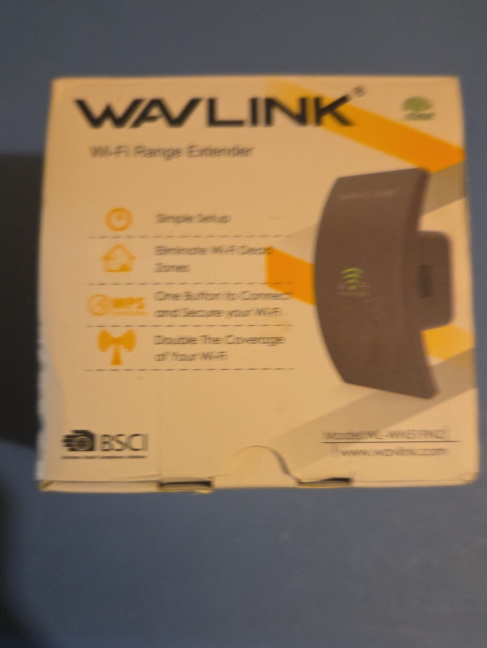 Wavlink Black Wi-Fi Range Extender